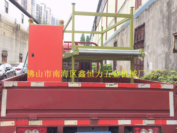 單棍覆膜機裝車發貨!