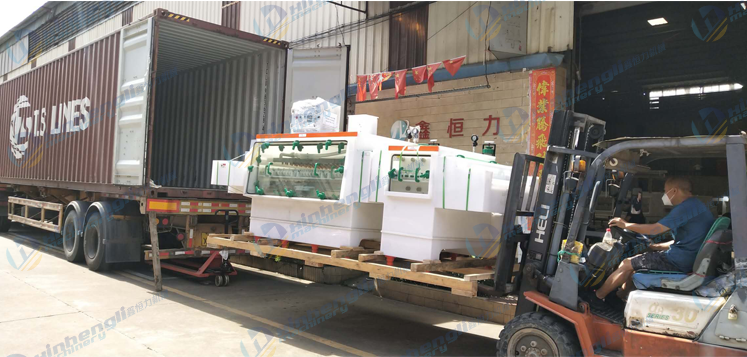 印度客戶定制金屬蝕刻機裝柜出貨!